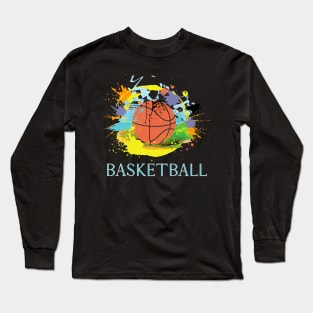 Basketball Long Sleeve T-Shirt